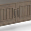 Lev - Console Table - Smoky Brown