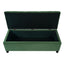 Upholstered Storage Ottoman Bench, Foot Rest For Bedroom