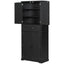 Bathroom Storage Cabinet With Multifunctional Storage Space, Drawer With Slide Rails, Adjustable Shelf