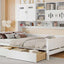 Daybed With All-In-One Cabinet And Shelf