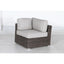 Wicker Outdoor Lounge Set With Cushions And Fire Pit