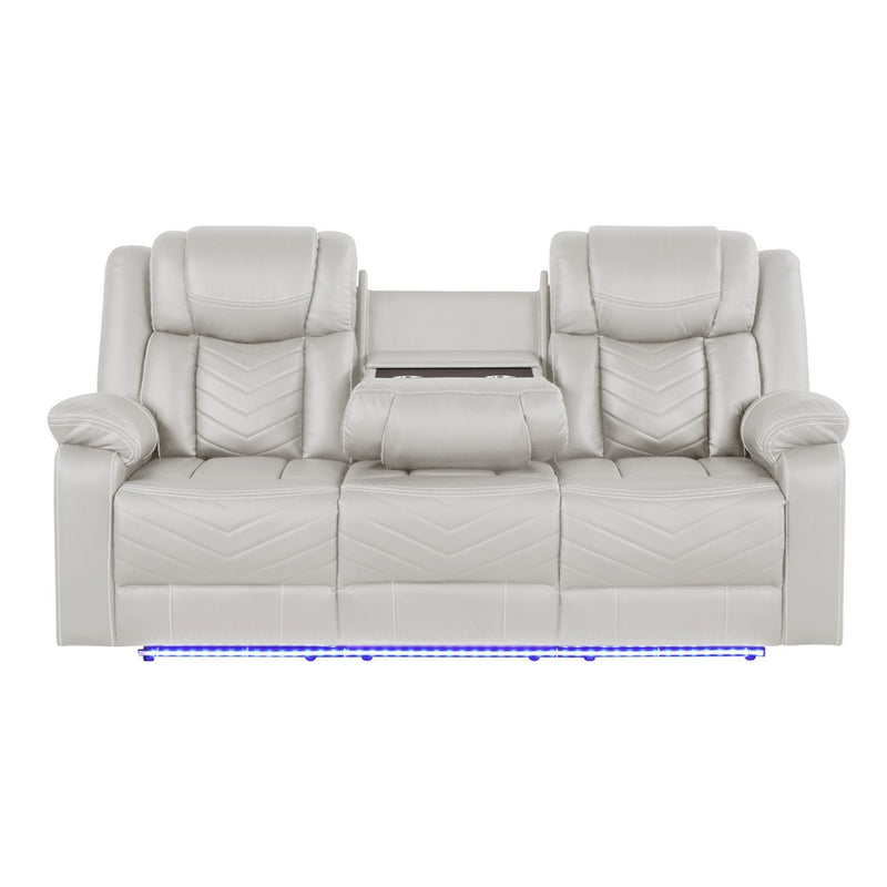 Challenger - LED Power Recliner Sofa