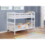 Madison - Twin Over Twin Bunk Bed With Slatted Design - White