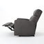 Alma - Contemporary Upholstered Loveseat Recliner - Slate