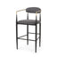 Upholstered Bar Stools With Backs For Kitchen Island (Set of 2)