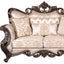 Constantine - Loveseat (KD) - Red / Cherry