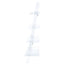 Cimarron - Ladder Bookcase With 4 Shelves - Clear