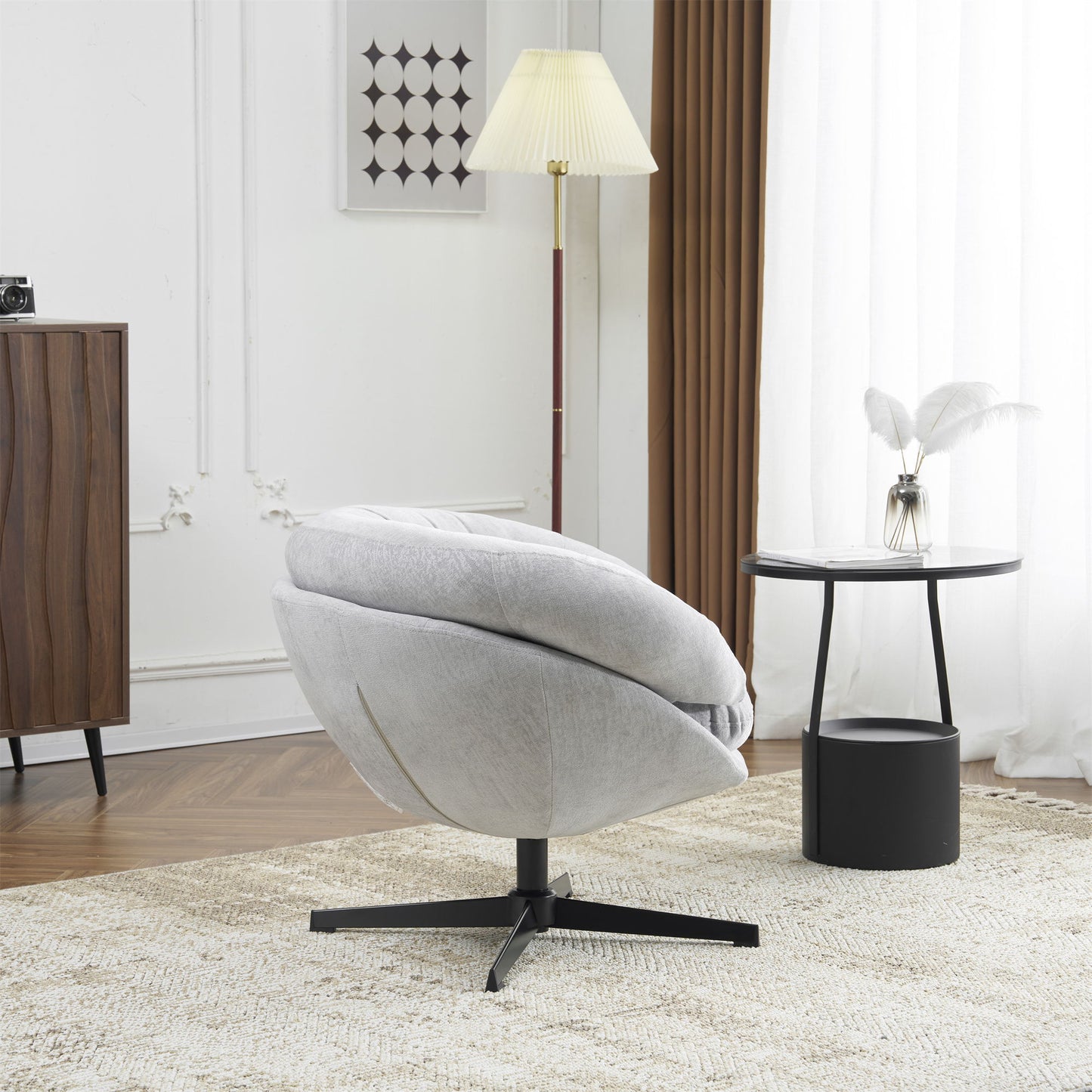 Modern Office Chair With 360 Degree Swivel