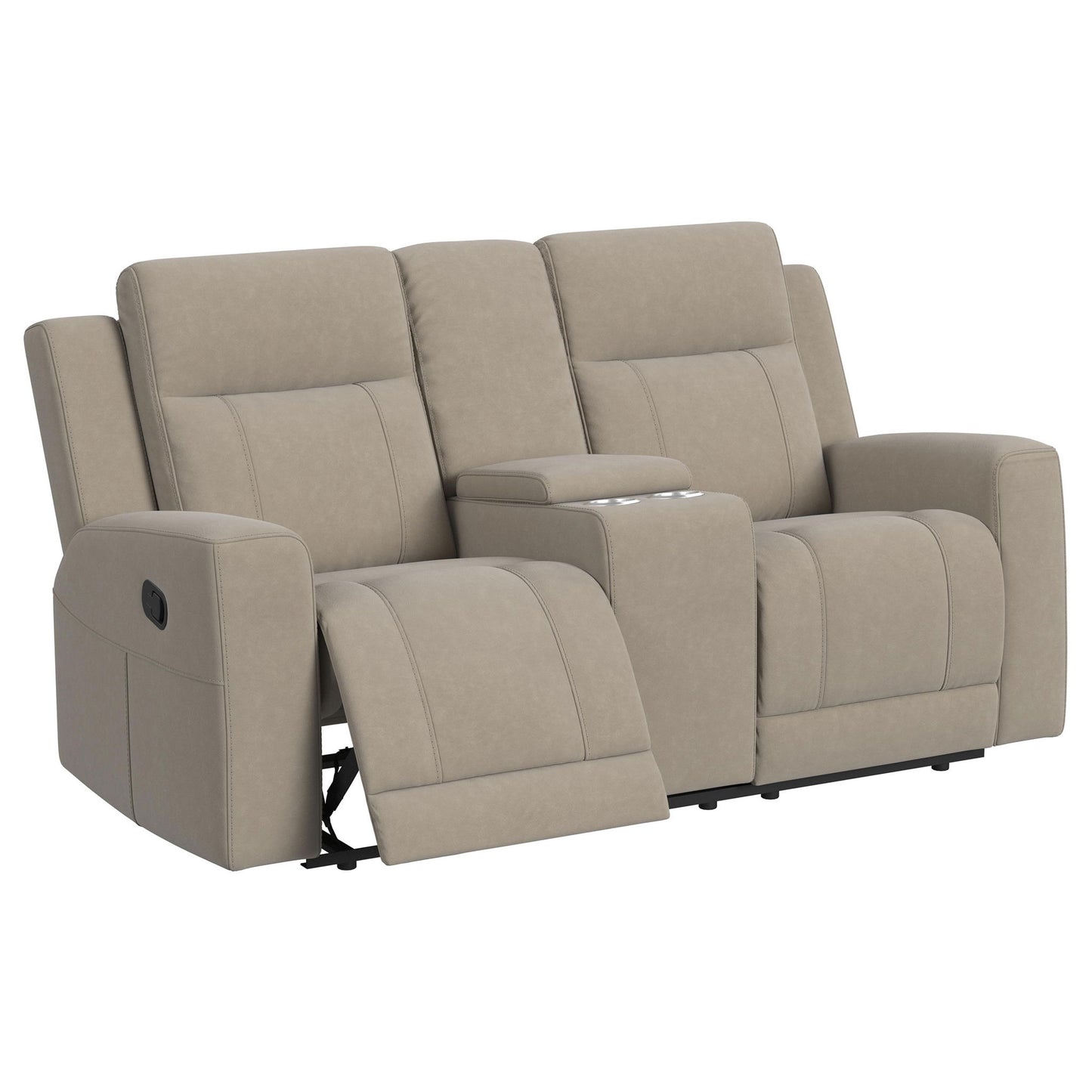 Slater - Reclining Loveseat With Manual Levers