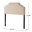 Luella - Button Tufted Upholstered Headboard