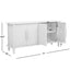Milo - 4 Door Sideboard - Natural