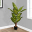 47" Tall, Artificial Plant, Evergreen Tree, Indoor, Faux, Fake, Floor, Greenery, Potted, Real Touch, Decorative - Green / Black