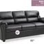 Olney - Sofa - Black
