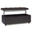 Hamilton - Upholstered Lift Top Rectangular Storage Ottoman