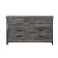 Vidalia - Rustic Dresser - Gray / Oak