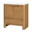 Softened Modern Bathroom Vanity With Sink