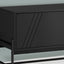 TV Stand, Modern Design Console, Media Entertainment Center, Storage Cabinet, Contemporary & Modern - Black