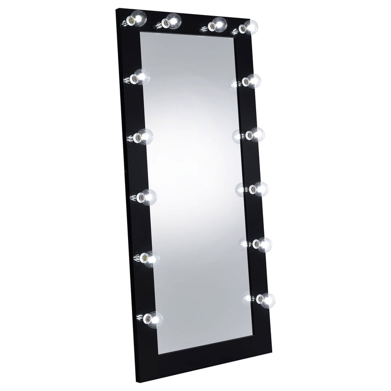 Theron - Floor Mirror With LED Lighting