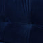 Jack - Modern Tuxedo Tufted Sofa - Navy Blue