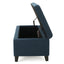 Upholstered Storage Ottoman Bench, Foot Rest For Bedroom