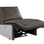 Metier - Power Motion Recliner - Gray / Aluminum