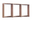Devi - Wall Mounted Wood Closet System, Modular Units