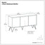 Hunter - 3 Door Sideboard