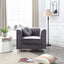 Contemporary Sloped Armchair