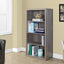 5 Tier For Office Bookshelf, Bookcase, Etagere, Contemporary & Modern