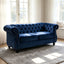Chesterfield Button Tufted Loveseat With Rolled Arms