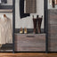 Monica - Walk-In Closet System, Extra Storage Space - Rustic