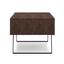 Lowry - Lift Top Coffee Table - Distressed Charcoal Brown