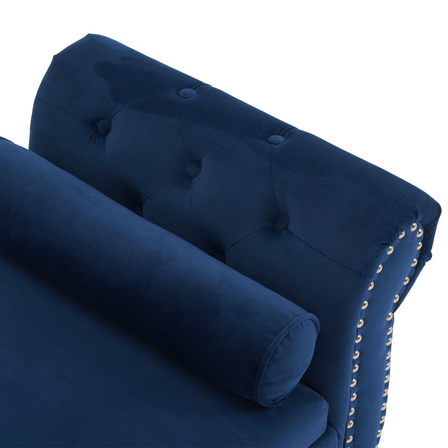 Luxurious Multifunctional Storage Ottoman Bench With Pillow