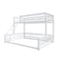 Bunk Bed With Ladder And Safety Guardrails