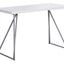 Computer Desk For Home Office Laptop, Contemporary & Modern - White