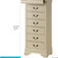 Traditional Style Lingerie Storage Chest Timeless