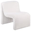 Winne - Curved Armless Accent Chair