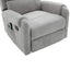 Manual Recliner Massage Chair With Swivel Rocker, 8 Massage Modes, Side Storage Pocket