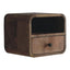 Curved Upper Slot Floating Nightstand