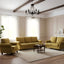 Upholstered Accent Armchair With Turned Legs For Living Room