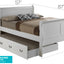 Elegant Trundle Bed With Timeless Charm
