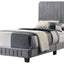 Channel Tufted Bed