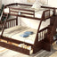 Bunk Bed With Drawers, Ladder And Storage Staircase