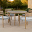 Arden - Round Patio Dining Table - Natural