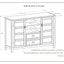 Burlington - Handcrafted Tall TV Media Stand