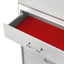 Glam - 5 Drawer Chest With LED Lighting - White