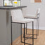 Fuji - Contemporary High Back Barstool Elegant Design