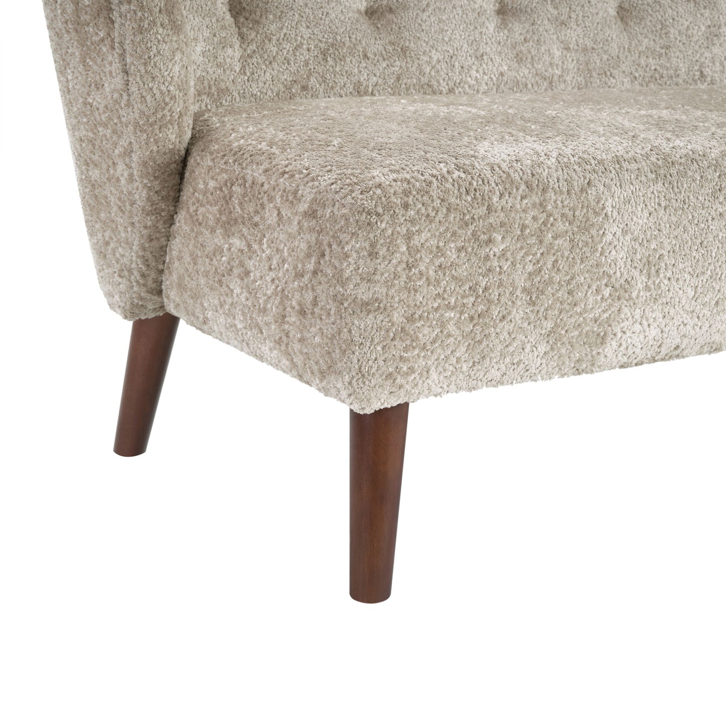 3 Seater Tufted Upholstered Couch Comfy Living Room Sofa