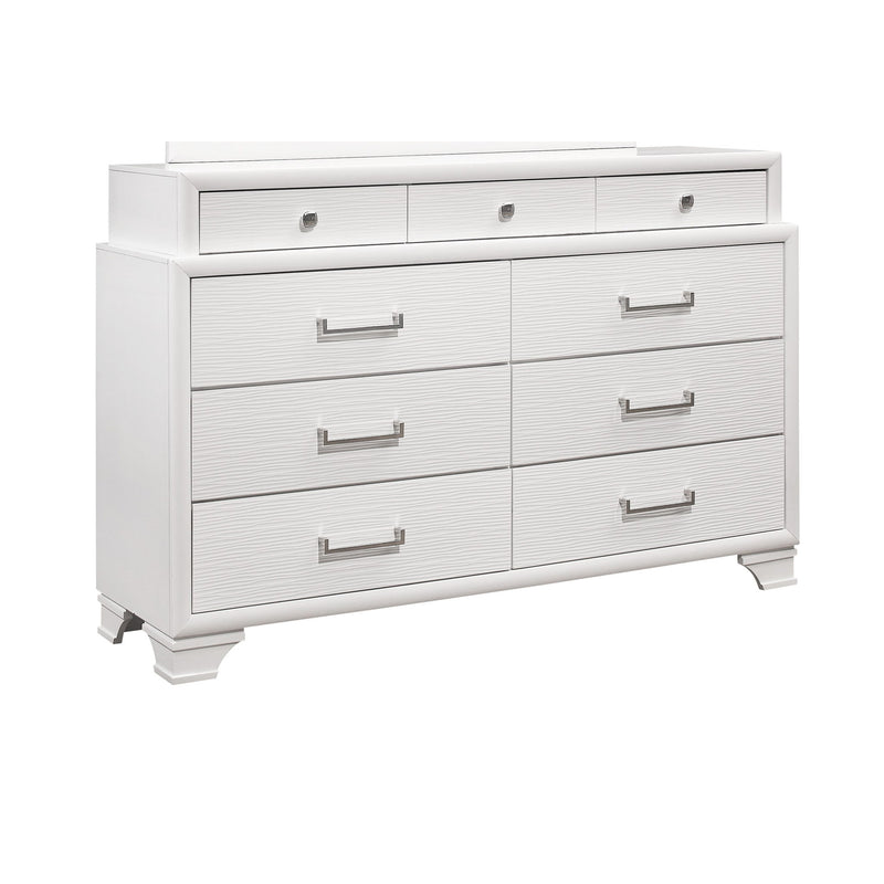 Civic - 5 Piece Storage Bedroom Set With Bookcase Headboard