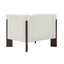 Accent Chair With Tight Back For Living Room